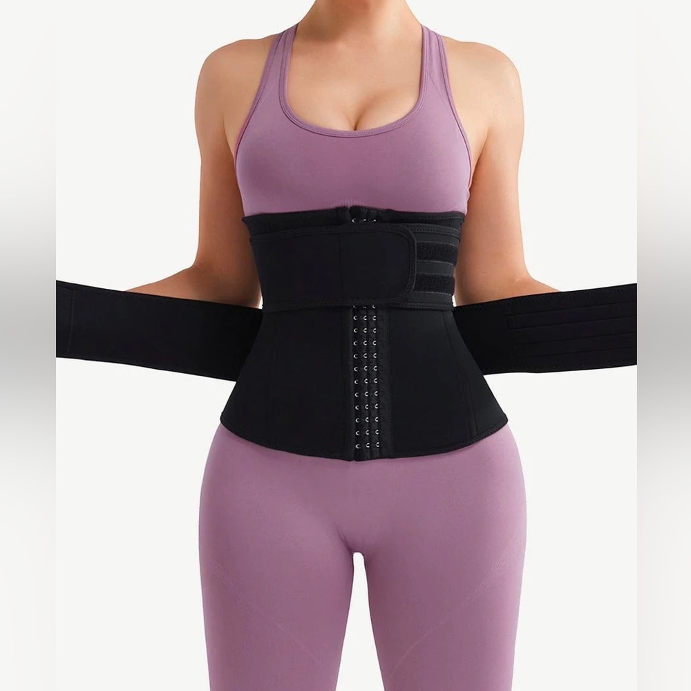 Slimming Tummy Double Belt Waist Shaper